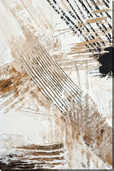 Постер Коричневая абстракция №3