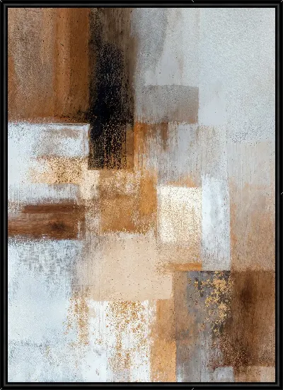 Картина Коричневая абстракция №5