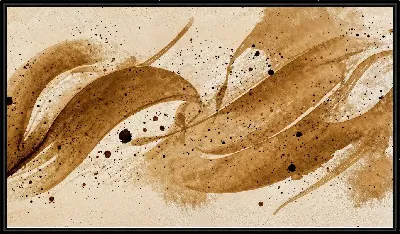 Коричневая абстракция №6