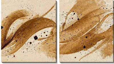 Коричневая абстракция №6