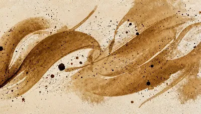 Коричневая абстракция №6