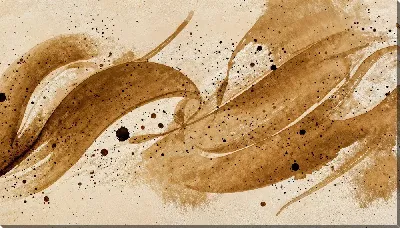 Коричневая абстракция №6