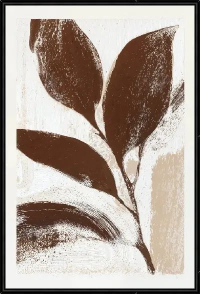 Картина Коричневая абстракция №8