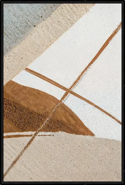 Картина Коричневая абстракция №9