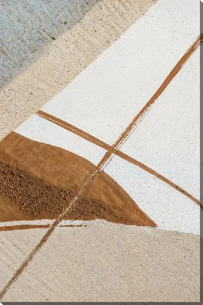 Картина маслом Коричневая абстракция №9