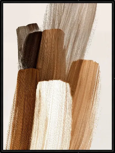 Картина Коричневая абстракция №12