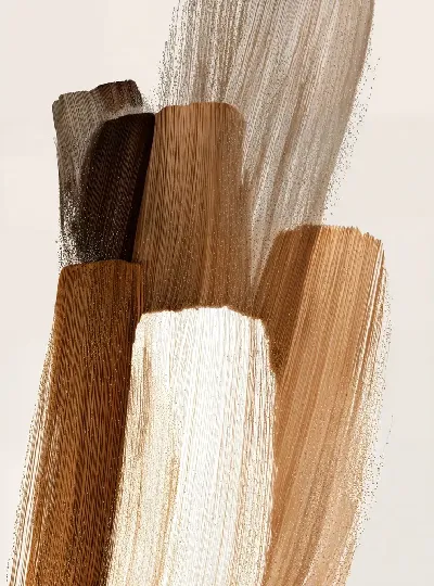 Плакат Коричневая абстракция №12