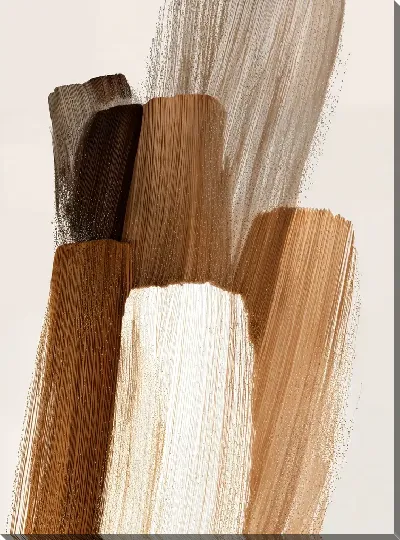 Постер Коричневая абстракция №12