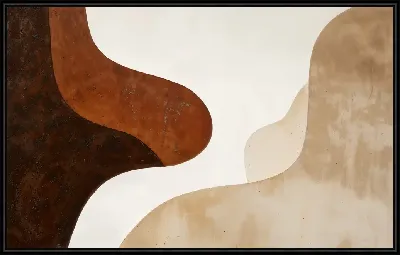Коричневая абстракция №14