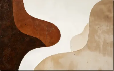 Коричневая абстракция №14