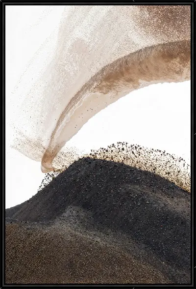 Картина Коричневая абстракция №17