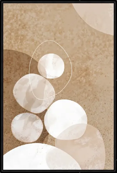 Картина Коричневая абстракция №19