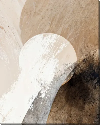 Картина маслом Коричневая абстракция №21