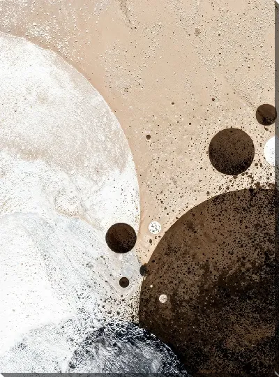 Постер Коричневая абстракция №23