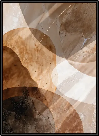 Картина Коричневая абстракция №25