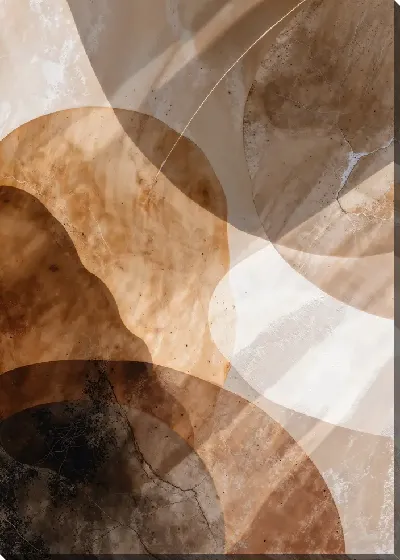 Постер Коричневая абстракция №25