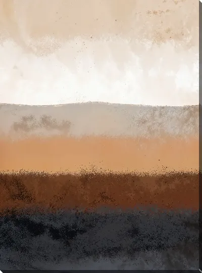 Картина маслом Коричневая абстракция №26