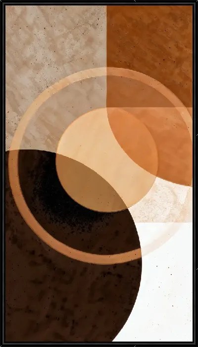 Картина Коричневая абстракция №27
