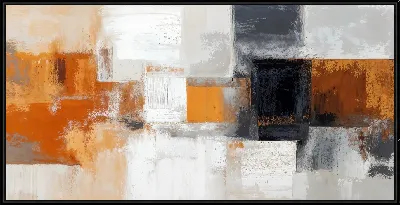 Картина Коричневая абстракция №28