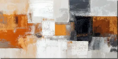 Постер Коричневая абстракция №28