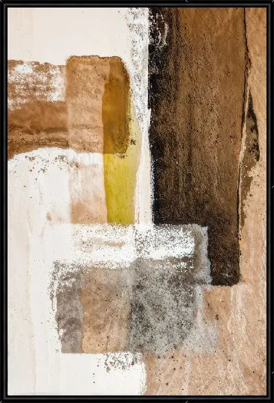 Картина Коричневая абстракция №29