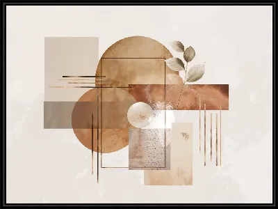 Коричневая абстракция №31