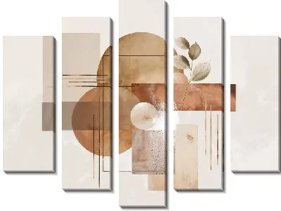 Коричневая абстракция №31