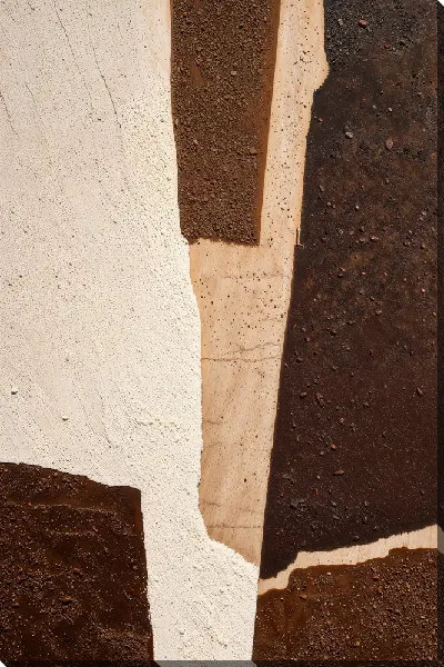 Картина маслом Коричневая абстракция №32