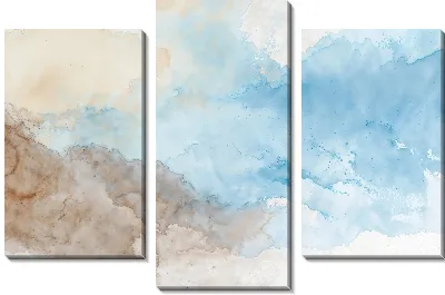 Пространство с абстрактными элементами на фоне