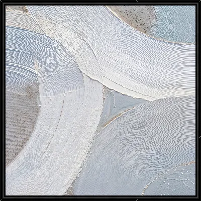 Картина Узор на поверхности воды и песка