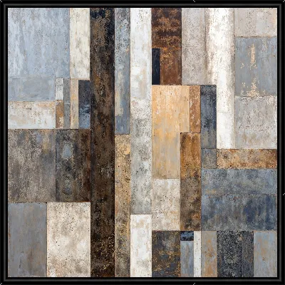 Рисунок в нейтральных тонах с текстурой