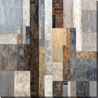 Рисунок в нейтральных тонах с текстурой