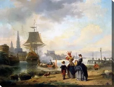 Картина На берегу (On shore) №2