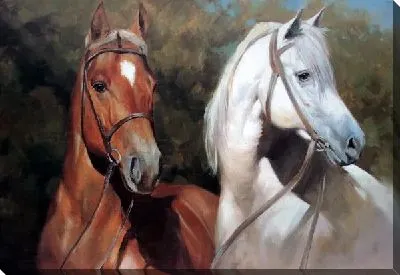 Картина маслом Лошади (Horses) №25