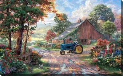 Картина Деревня (Village) №9