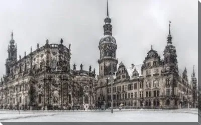 Постер Театральный Дворец, Дрезден, Германия (Palace Theater, Dresden, Germany)