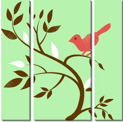 Модульная картина Композиция (Composition) №136