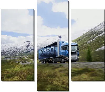 Модульная картина Грузовик (Truck) №2