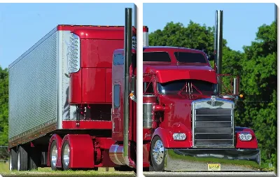 Модульная картина Грузовик (Truck) №4