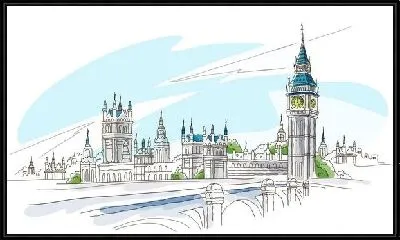 Картина Биг Бен (Big Ben)