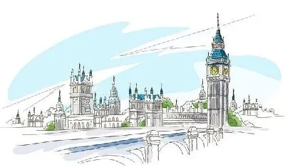 Плакат Биг Бен (Big Ben)