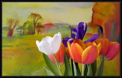 Картина Цветы (Flowers) №29