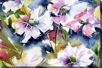 Картина маслом Цветы (Flowers) №30