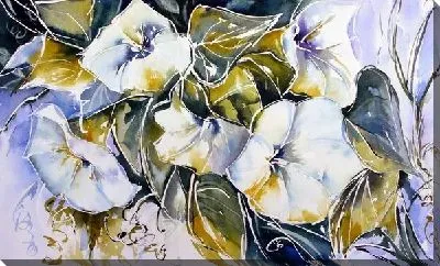 Картина маслом Цветы (Flowers) №31