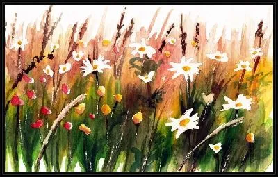 Картина Ромашки (Daisies) №2