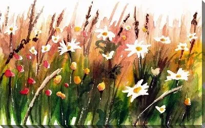 Картина маслом Ромашки (Daisies) №2