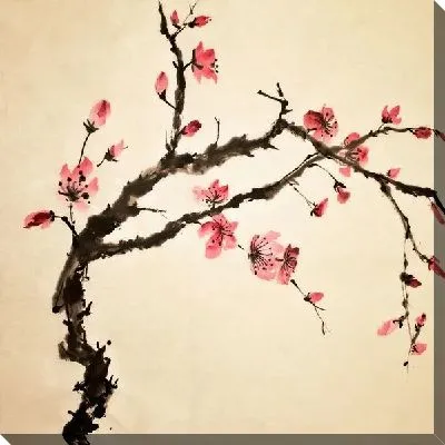 Картина маслом Сакура (Sakura) №3