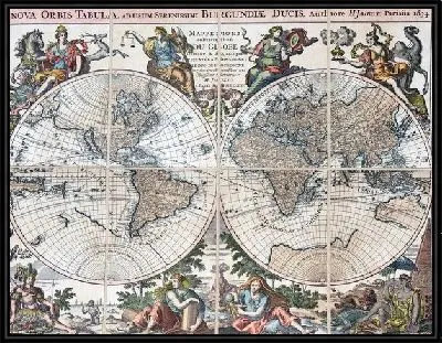 Картина Карта (Map) №12