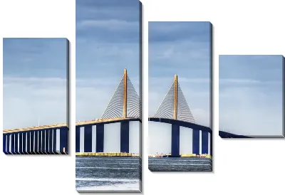 Модульная картина Мост (Bridge) №24