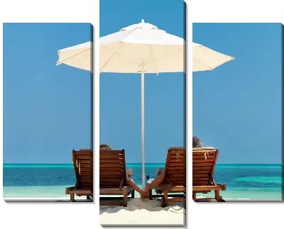 Модульная картина Пляж (Beach) №14